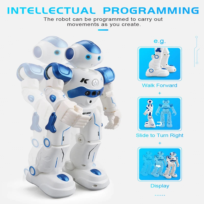 Robô Inteligente Cady Robot - Que Funciona e Dança com apenas um Click no Contrele