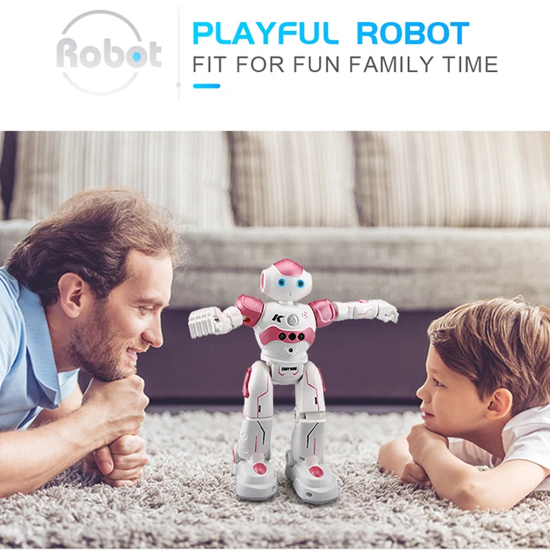 Robô Inteligente Cady Robot - Que Funciona e Dança com apenas um Click no Contrele